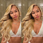 blonde highlights wigs