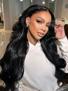 body wave HD lace front wigs with natural hairline