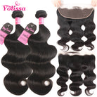 body wave 2 bundles with frontal