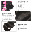 body wave 3 bundles with closure 5*5
