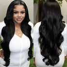 body wave closure wig