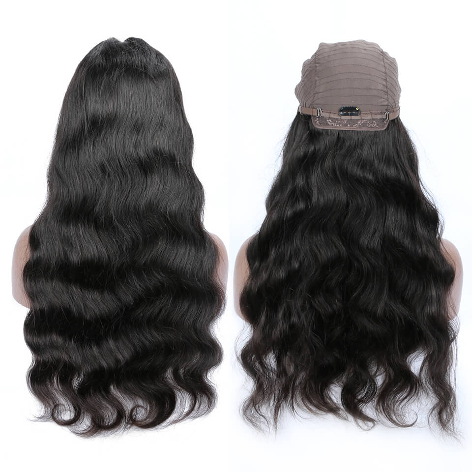 body wave u part wigs