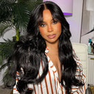 body wave V part wigs