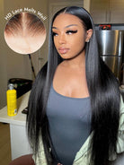bone straight HD lace wig