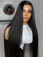 bone straight hair wig