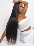 bone straight long wigs