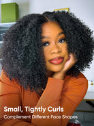 bouncy short curly wig