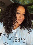 burmese curly U part wig