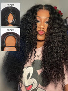 burmese curly hair wig with no lace