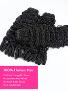 burmese curly raw hair