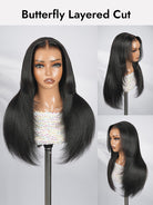 butterfly layered cut wig