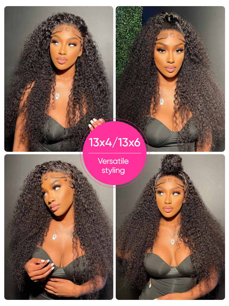 curly frontal wig
