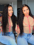 curly human hair
