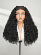 curly super double drawn human hair wig
