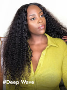 deep wave U part wig
