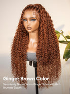 ginger brown hair color