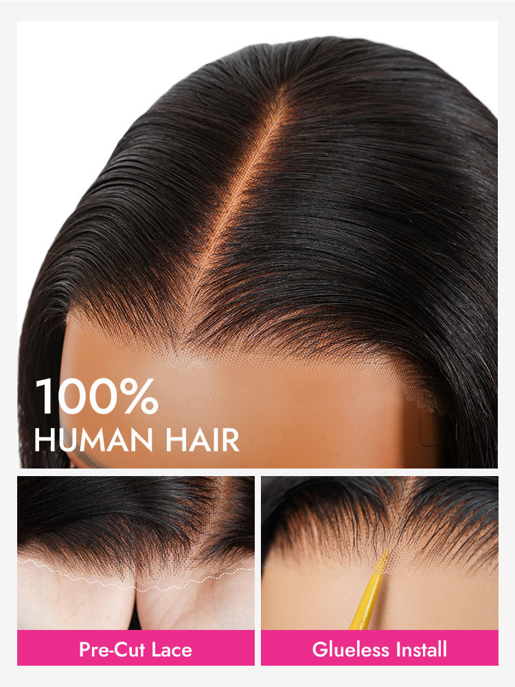 glueless human hair wig