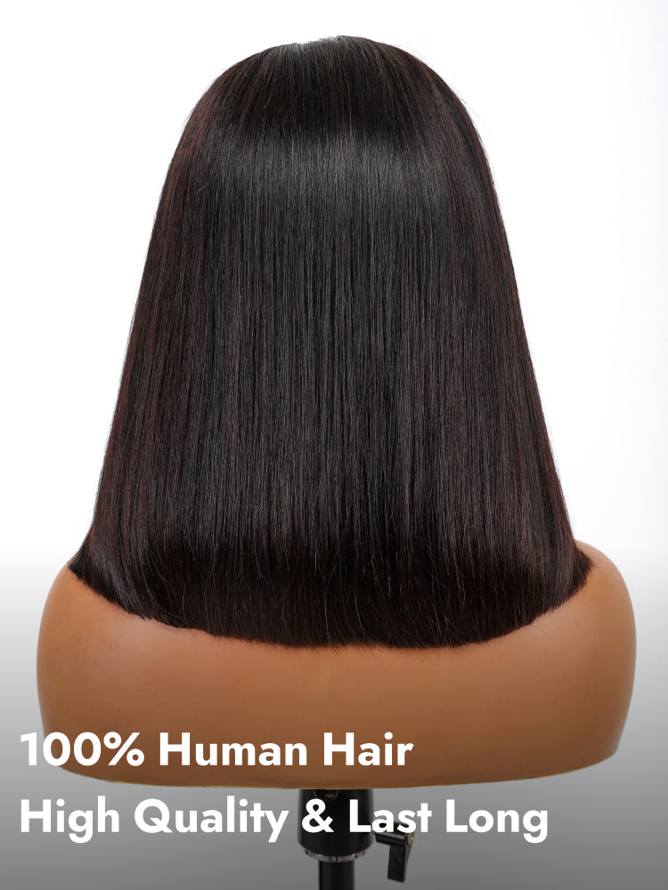 high quality straight bob wig