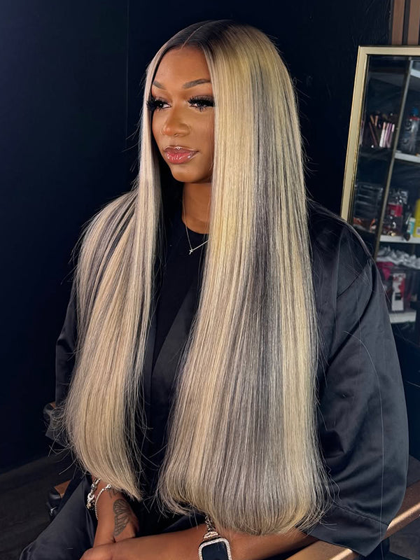ink painting gradient wig