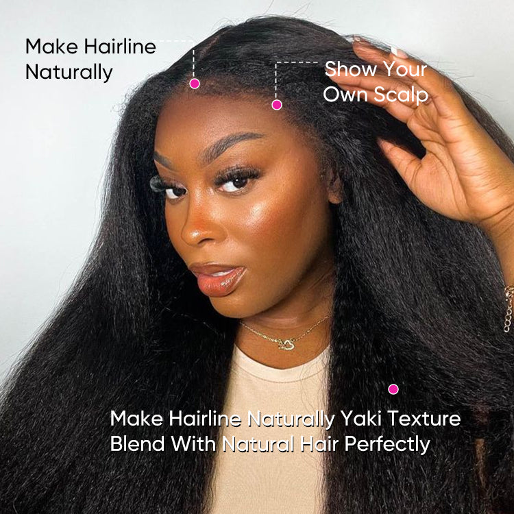 Yaki straight wigs