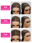 different lace size