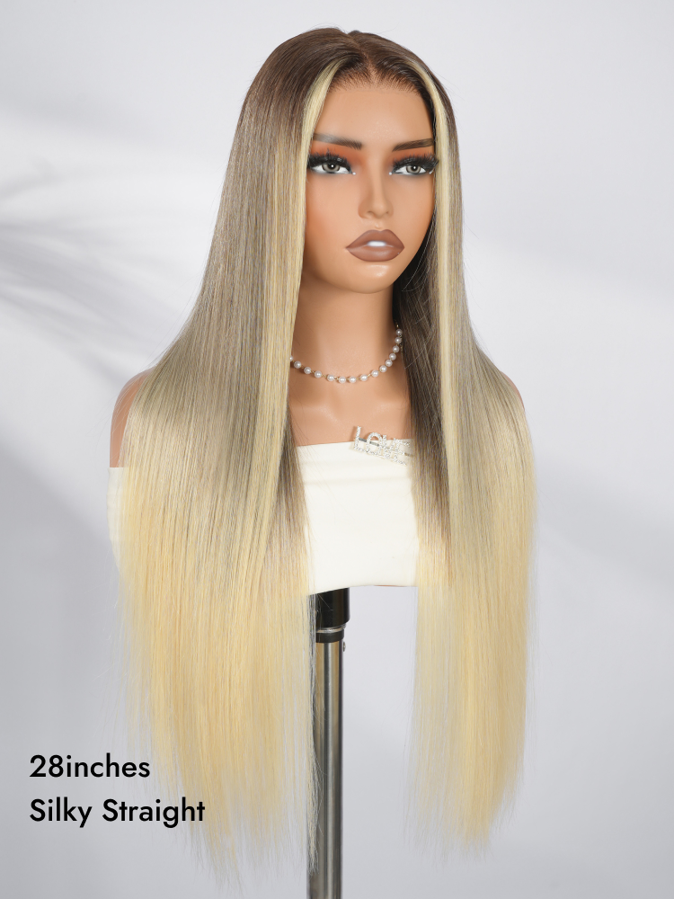 ash blonde hair wig
