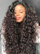 long spiral curly wig