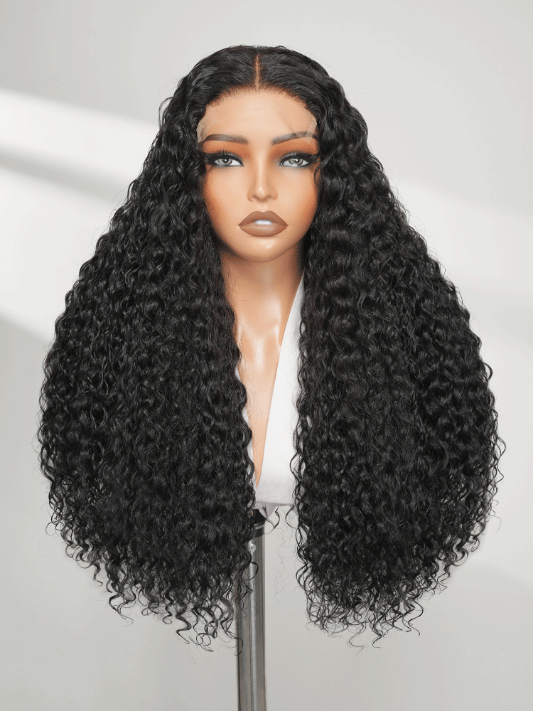 loose deep double drawn wig