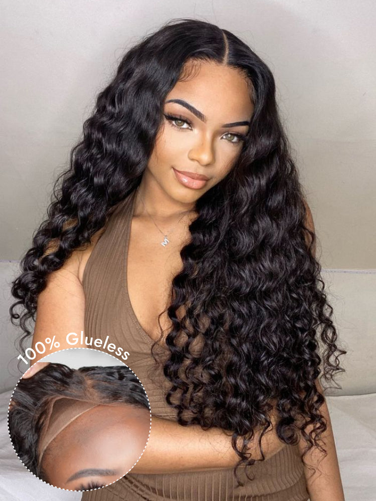 Human Loose Deep Wave Hair 6x8 13x4 Lace Front Wig – Yolissa Hair