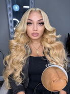 natural body wave honey blonde wigs