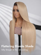 ombre silky straight hair wig