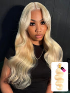 platinum blonde body wave bundle