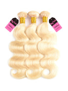 platinum blonde body wave bundles