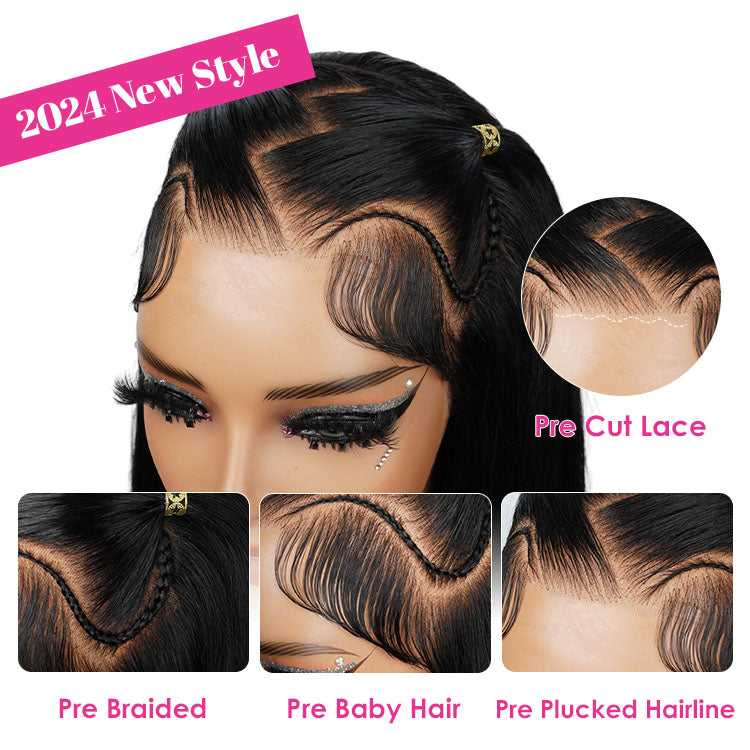 pre braided bob wig