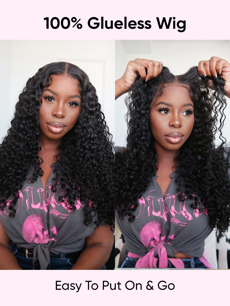 ready to go water wave wig