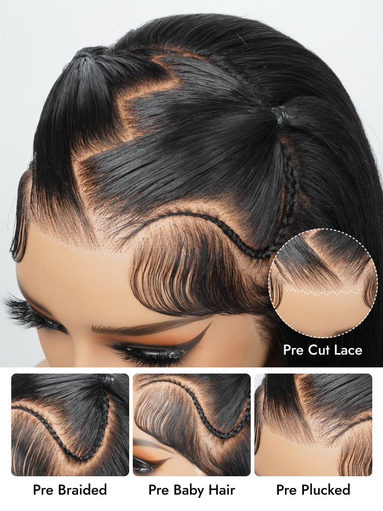 short glueless bob wig