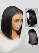straight 7x5 closure ready to go wig