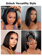 straight bob lace wigs