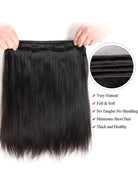 straight human hair extensions