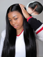 straight invisible HD lace frontal