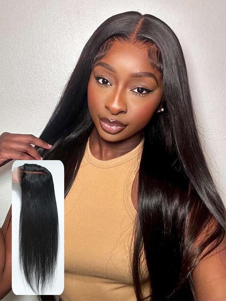 straight lace closure