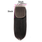 straight lace closure 5*5