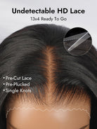 undetectable 13x4 HD lace