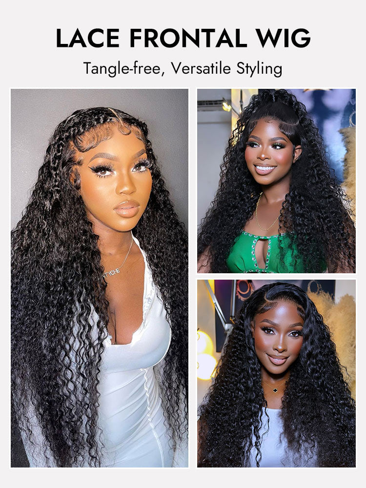 versatile styling deep wave lace closure wig