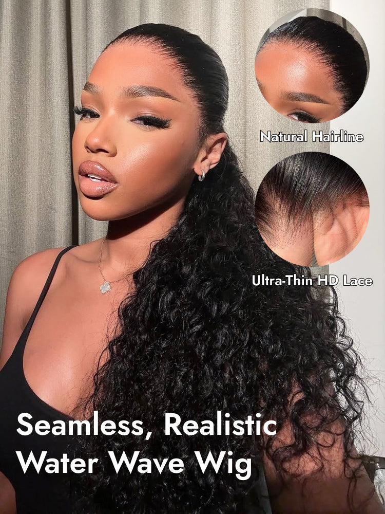 water wave HD full lace wig
