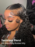 water wave pre braided wig