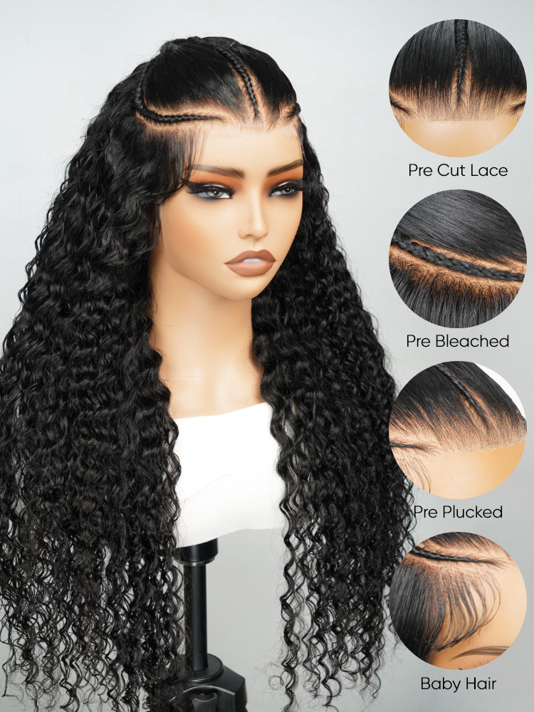 water wave pre everything wig