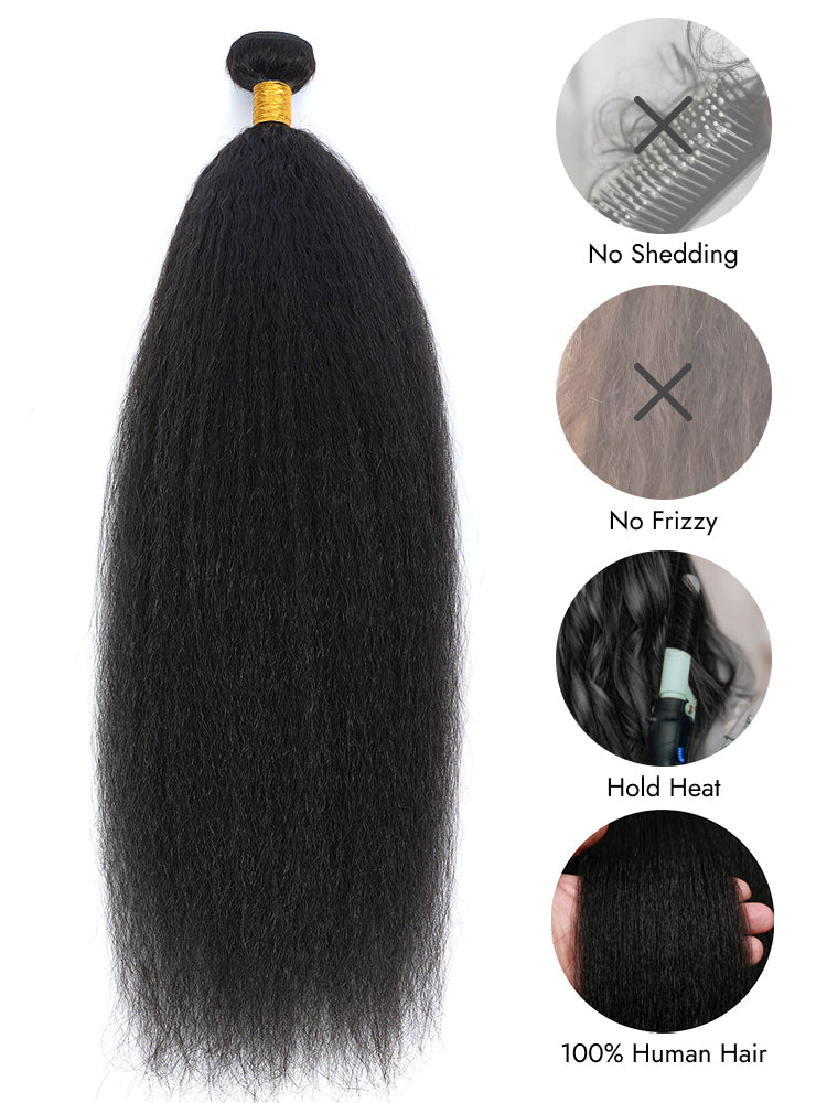 yaki straight human hair