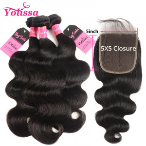 Type Brazilian Hair Peruvian Hair Yolissa Hair