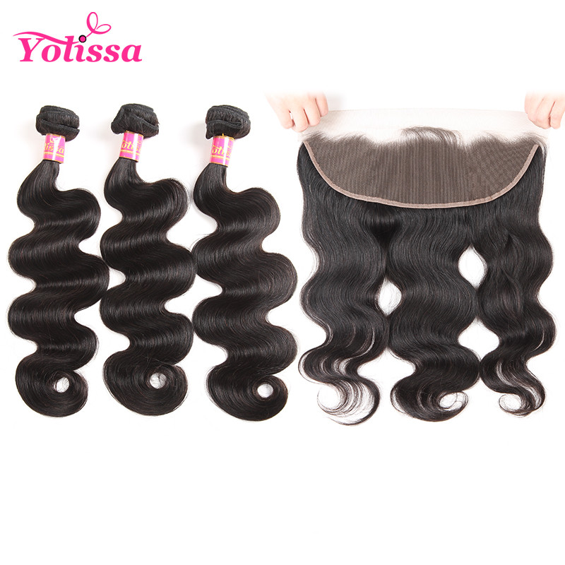 Brazilian Body Wave Virgin Hair 3 Bundles